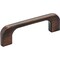Jeffrey Alexander 3" Center-to-Center Brushed Oil Rubbed Bronze Alvar Cabinet Pull 264-3DBAC - alternate 1